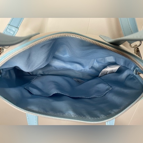 Loungefly Disney Alice in Wonderland Cheshire Cat Flora Watercolor Satchel Purse - Picture 13 of 13